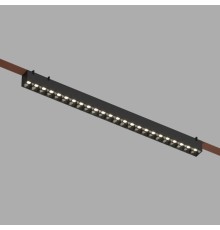 DK5672-BK Cветильник для трека-ремня Belty Smart, серия Grill, со светодиодом, L642*W40*H45мм, 48V DC, 24W, RA90, 24°, 2700-6000K, IP20, черный, алюминий