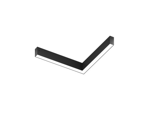 DK8314-BK Линейный угловой светильник-коннектор SMART LINEAR ZigBee, 18 Вт, 2700–6500K, 120°, Ra90, 100–265VAC, алюминий, черный