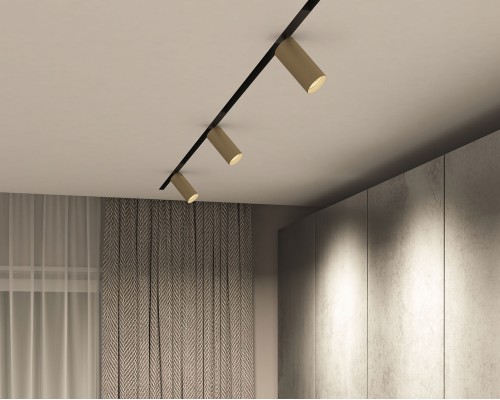 DK8020-BG Акцентный светильник SMART SPOT 20W DIM 3000K-6000K, матовое золото с черным