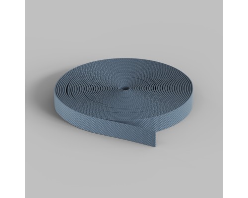 TR5502-DB Гибкий трек-ремень Belty, серия Base, 20м, 48V DC, IP20, тёмно-синий, ткань, медь