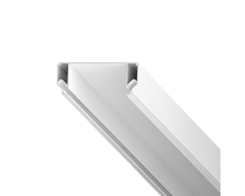 DK5850-WH Профиль Flod для создания декоративных ниш в натяжном потолке, алюминий, белый