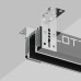 TR2014-BK Профиль-трек SLOTT for DENKIRS SMART, для натяжных потолков, 2 м, алюминий, черный