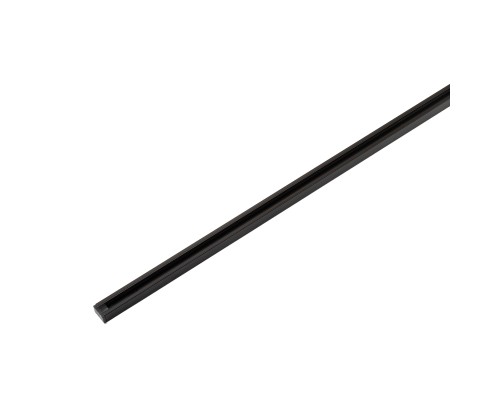TR1002-BK Шинопровод однофазный, 2 м, черный, заглушки в комплекте