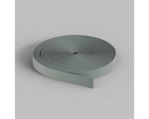 TR5502-LG Гибкий трек-ремень Belty, серия Base, 20м, 48V DC, IP20, светло-серый, ткань, медь