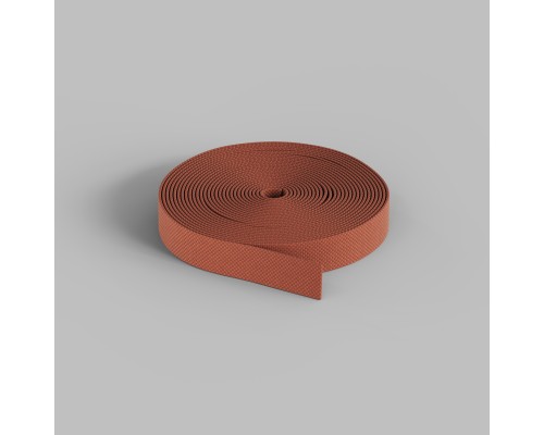 TR5501-BR Гибкий трек-ремень Belty, серия Base, 10м, 48V DC, IP20, коричневый, ткань, медь