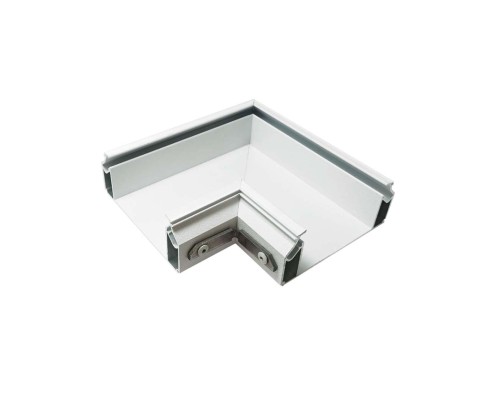 DK5851-WH Угловой элемент профиля Flod для создания декоративных ниш в натяжном потолке, алюминий, белый