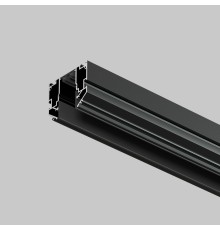 TR2022-BK Профиль-трек SMART ONE, для натяжных потолков, 2 м, алюминий, черный