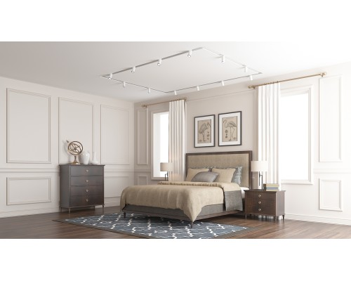 DK5850-WH Профиль Flod для создания декоративных ниш в натяжном потолке, алюминий, белый