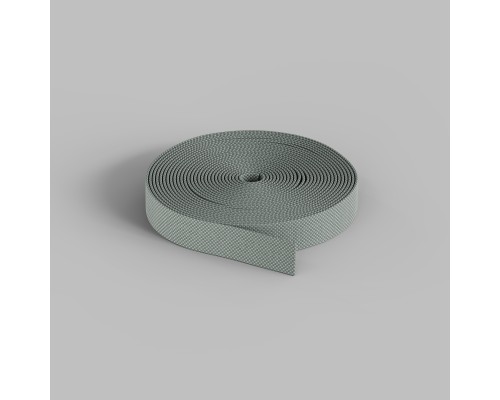 TR5501-LG Гибкий трек-ремень Belty, серия Base, 10м, 48V DC, IP20, светло-серый, ткань, медь