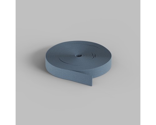 TR5501-DB Гибкий трек-ремень Belty, серия Base, 10м, 48V DC, IP20, тёмно-синий, ткань, медь