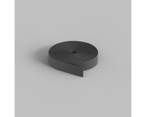 TR5500-DG Гибкий трек-ремень Belty, серия Base, 5м, 48V DC, IP20, тёмно-серый, ткань, медь