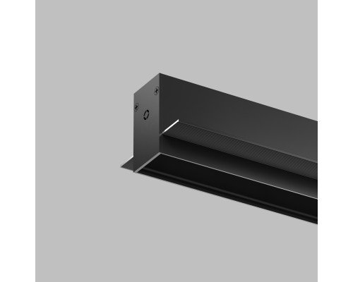 TR2012-BK Встраиваемый шинопровод SMART 2м под ГКЛ, черный   