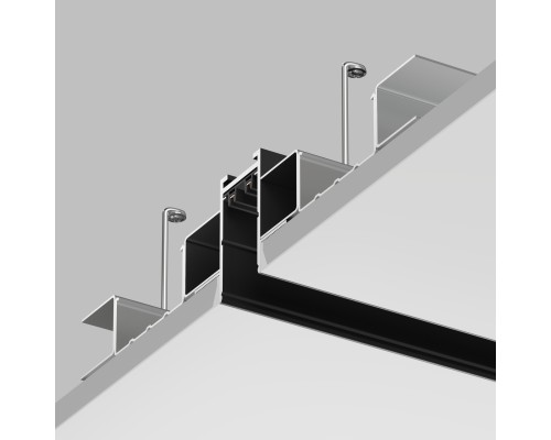 TR2013-BK Встраиваемый шинопровод SMART 3м под ГКЛ, черный