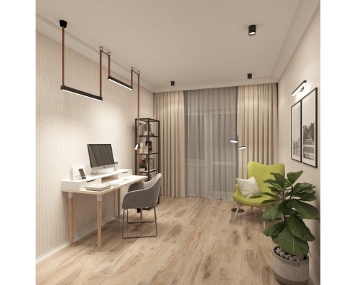 TR5501-BR Гибкий трек-ремень Belty, серия Base, 10м, 48V DC, IP20, коричневый, ткань, медь