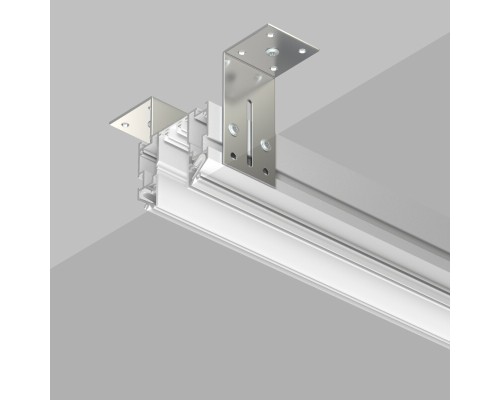 TR2023-WH Профиль-трек SMART ONE, для натяжных потолков, 3 м, алюминий, белый