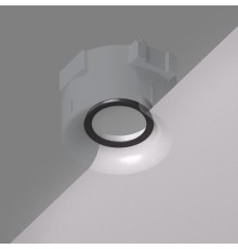 DK2085-BK Фиксирующее кольцо для светильников серии INVIZ DK2080-WH, DK2081-WH, черное, ABS-пластик