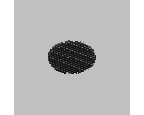 DK1500-BK Антибликовая решетка MR16, D50xH2mm, черная, алюминий