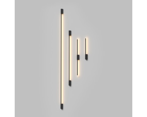 Светильник настенный TRIXRAY, 9Вт, 1200?мм, 3000К, алюминий, черный