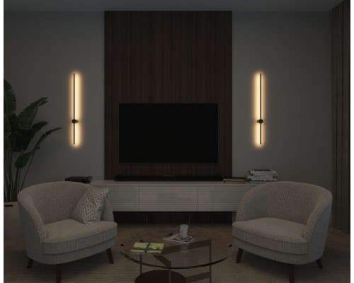 DK5014-SG Бра 1000 мм, 3000К, IP20, 12 Вт, матовое золото