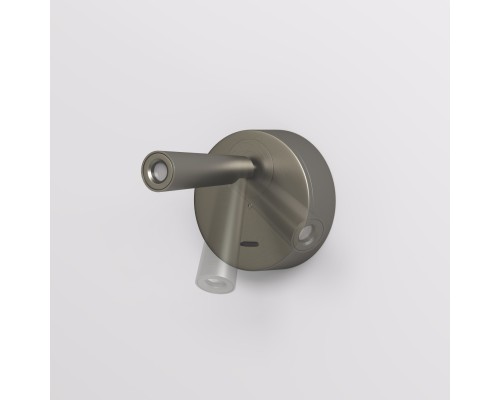 DK5072-DN Бра SHINE WALL со светодиодом, D104*H68, IP20, 3000К, 3W, RA?90, темный никель, алюминий