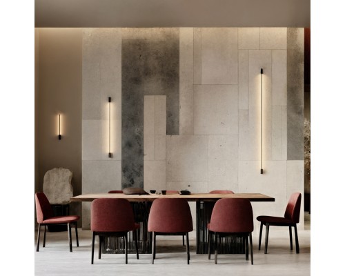 Светильник настенный TRIXRAY, 9Вт, 1200?мм, 3000К, алюминий, черный