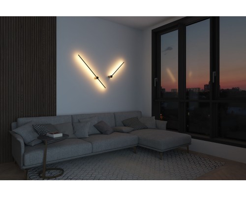 DK5010-SG Бра 600 мм, 3000К, IP20, 5 Вт, матовое золото