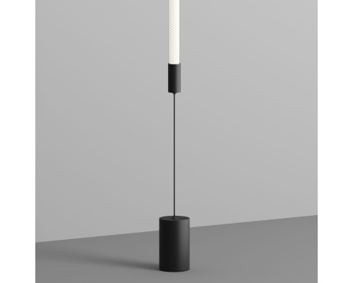 DK7506-BK Подвесной светильник-трос в оплетке FLEX со светодиодом 24V DC 31W 360° 3000К IP20 черный, Цветопередача: >90, Световой поток: 770Лм