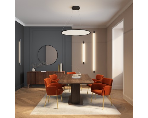 Светильник настенный TRIXRAY, 9Вт, 1200?мм, 3000К, алюминий, черный