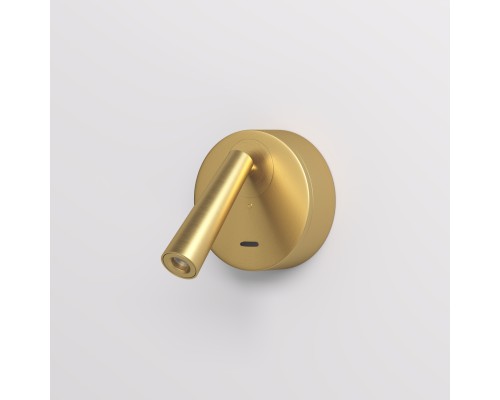 DK5072-SB Бра SHINE WALL со светодиодом, D104*H68, IP20, 3000К, 3W, RA?90, сатинированная латунь, алюминий