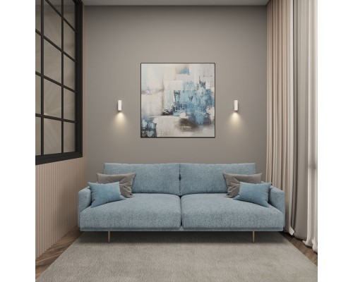 DK5021-WH Настенный светильник, IP20, до 15 Вт, LED, GU10, белый, алюминий