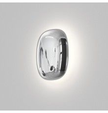 Светильник настенный GLOSSA, 9 Вт, 3000K, 212?164?69 мм, алюминий, хром