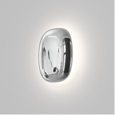 Светильник настенный GLOSSA, 9 Вт, 3000K, 212?164?69 мм, алюминий, хром