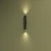 DK5022-BK Настенный светильник, IP20, до 15 Вт, LED, 2xGU10, черный, алюминий