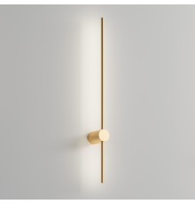 DK5012-SG Бра 800 мм, 3000К, IP20,7 Вт, матовое золото