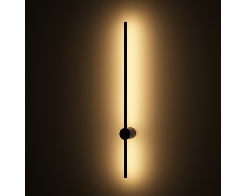 DK5012-BK Бра 800 мм, 3000К, IP20, 7 Вт, черный, алюминий