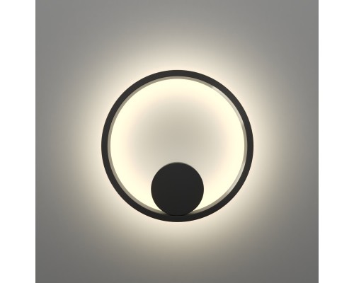 DK5060-BK Бра ORBIT, IP20, 3000К, LED, 10 Вт, черный матовый, алюминий