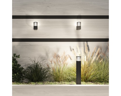 DK9725-BK Ландшафтный уличный светильник FARSUN, IP65, 1xE27, до 18 Вт, черный, алюминий