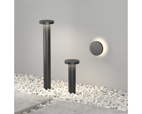 DK9708-BK Ландшафтный светодиодный уличный светильник DRAMEN, IP65, 15 Вт, 3000К, черный, алюминий