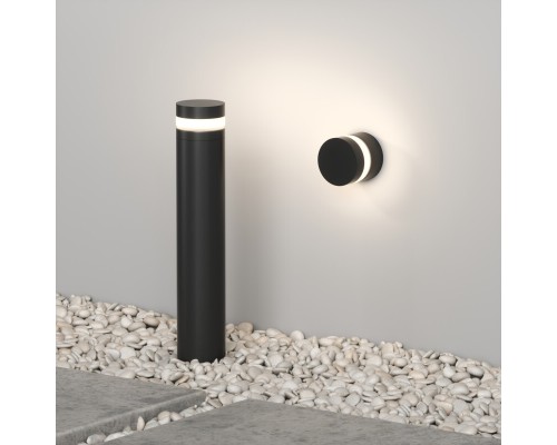 DK9816-BK Ландшафтный уличный светодиодный светильник VEGA, IP65, 12 Вт, 3000K, черный, алюминий