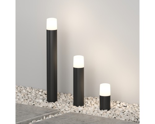 DK9749-BK Ландшафтный уличный светильник NORD, IP65, 1хE27 LED, до 18 Вт, черный, алюминий