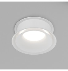 DK2403-WH Встраиваемый светильник влагозащ., IP 44, 15 Вт, GU10, белый, алюминий