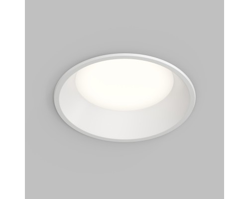 Встраиваемый влагозащищенный светильник TRIM, 24 Вт LED 3000-4000-6500K, IP44, алюминий, акрил