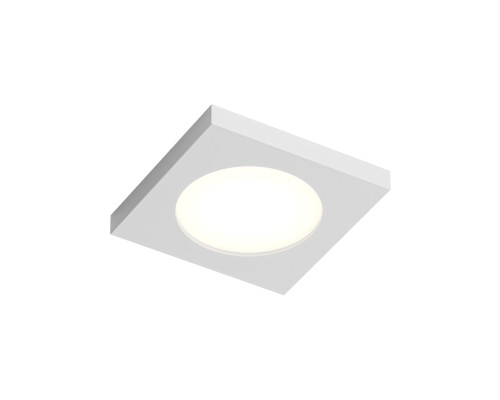 DK3014-WH Встраиваемый светильник влагозащ., IP 44, 50 Вт, GU10, белый, алюминий