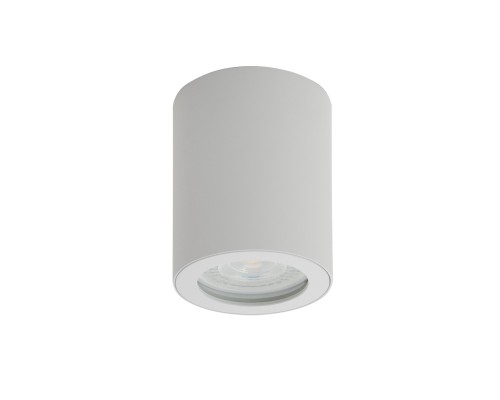 DK3007-WH Накладной светильник влагозащ., IP 44, 15 Вт, GU10, белый, алюминий