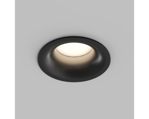 Встраиваемый влагозащищенный светильник KIBEK, IP65, 15 Вт, GU5.3, LED, черный, пластик