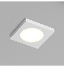 DK3014-WH Встраиваемый светильник влагозащ., IP 44, 50 Вт, GU10, белый, алюминий