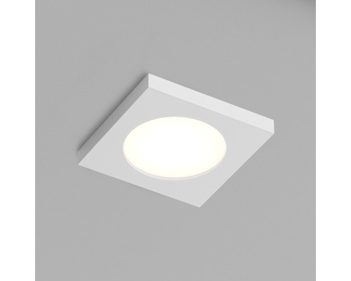 DK3014-WH Встраиваемый светильник влагозащ., IP 44, 50 Вт, GU10, белый, алюминий