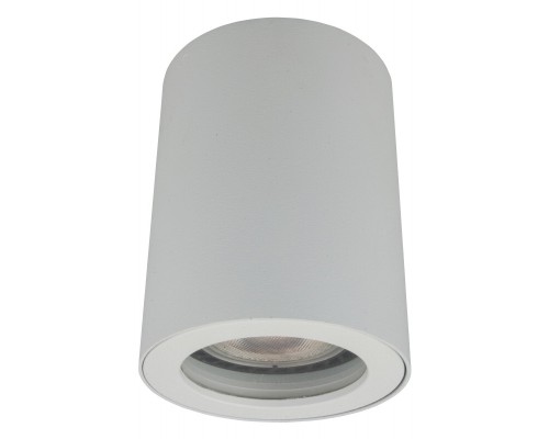 DK3007-WH Накладной светильник влагозащ., IP 44, 15 Вт, GU10, белый, алюминий