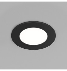 DK3101-BK Встраиваемый влагозащищенный светильник, IP65, до 10 Вт, LED, GU5,3, черный