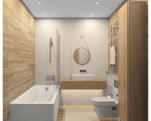 DK3101-WH Встраиваемый влагозащищенный светильник, IP65, до 10 Вт, LED, GU5,3, белый